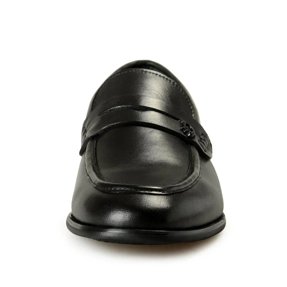 Dior Men's Black 100% Leather Loafers Dress Shoes US 10 IT 43 - Picture 5 of 8